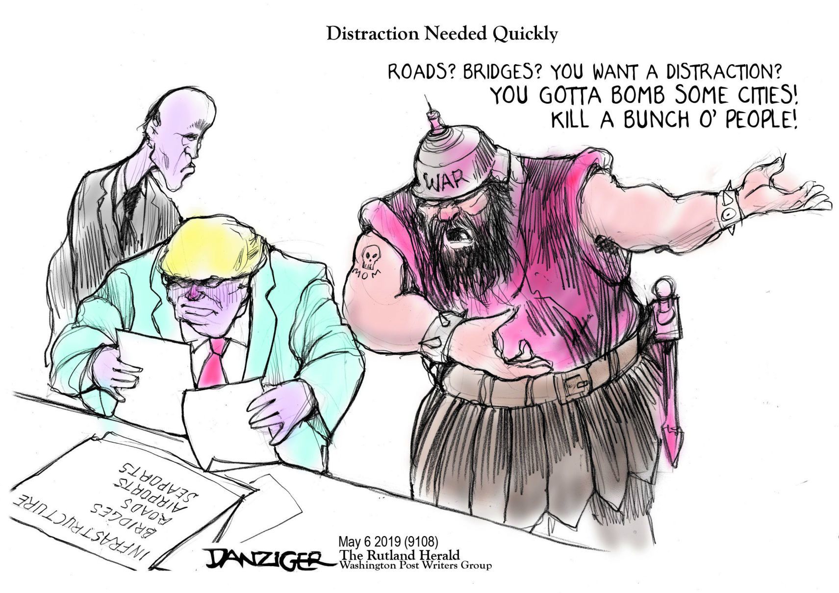 Jeff Danziger cartoon